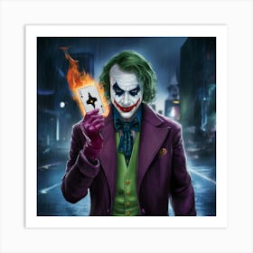 Joker 302 Art Print