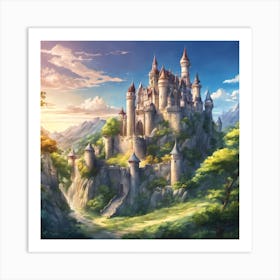 Fairytale Castle 9 Art Print