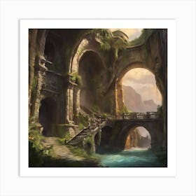 Fantasy Painting 35 Art Print