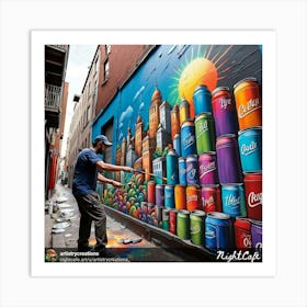 Street Melbourne Art Print