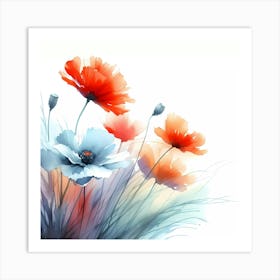 Poppies 5 Art Print