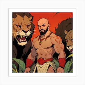 King Of The Jungle Art Print