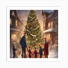 Christmas Tree Art Print