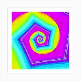 Psychedelic Spiral 9 Póster