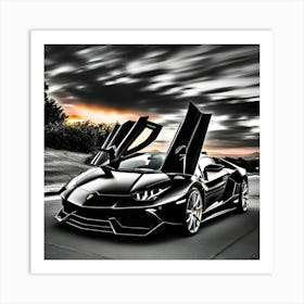 Lamborghini 85 Art Print