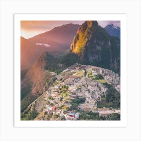 Machu Picchu Art Print