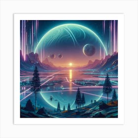 Nebula 2 Art Print