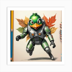 Ducky 8 Art Print