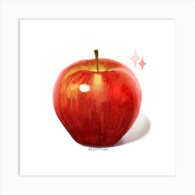 Apple Art Print