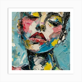 Portrait Of A Woman 390 Art Print