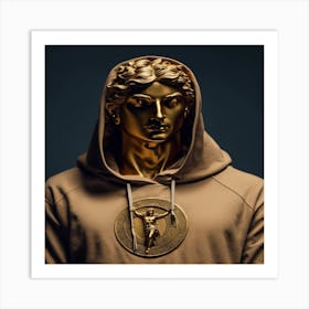 Golden Man Art Print