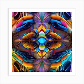 Abstract Fractal Art 7 Art Print