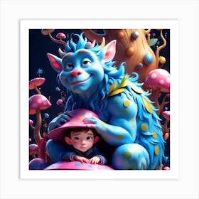 Trolls Art Print