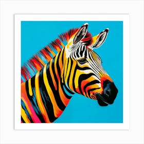 Zebra Art Print