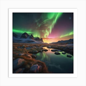 Aurora Borealis 192 Art Print