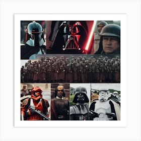 Star Wars 4 Art Print