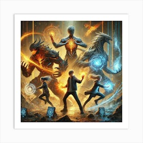 Ronans Children Art Print