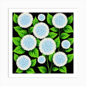 Hydrangeas 1 Art Print