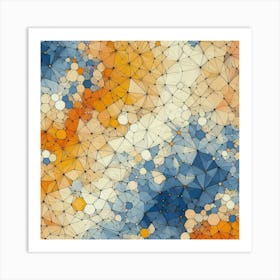 Abstract pattern Art Print