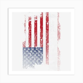 Usa Flag Airsoft Shooting Sports Game Gift Art Print