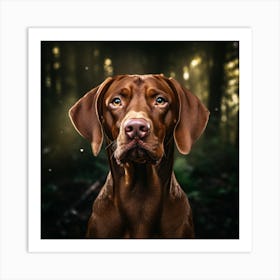 Portrait Of A Dog 5 Art Print