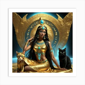 Egyptian Goddess 5 Art Print