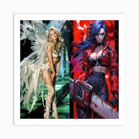 Victoria'S Secret Angel 1 Art Print