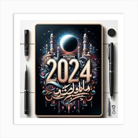 Islamic Calligraphy Art Print