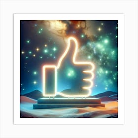 Thumbs Up Art Print