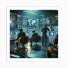 Intelligence Gathering 1024x1024 Art Print