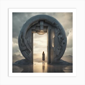 Doorway To The Future Art Print