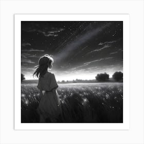 Night Sky 2 Art Print