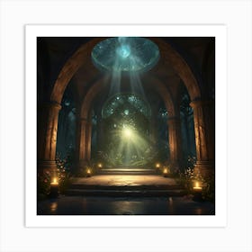 Fairytale Forest 45 Art Print