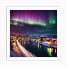 Aurora Borealis Art Print