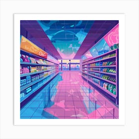 Pixel Art 2 Art Print