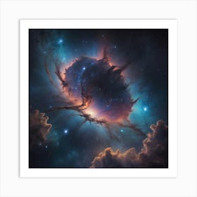 Nebula 5 Art Print