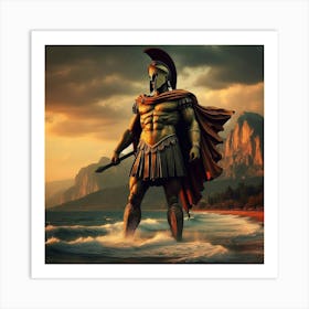 Mythological Hero Art Print