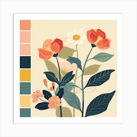 Color Palette Art Print