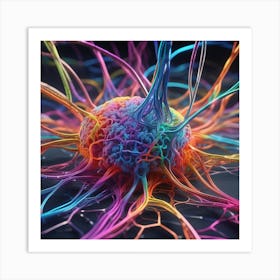 Neuron 61 Art Print