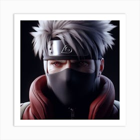 Kakashi Sensei 3 Art Print