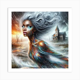 Tempest of Tears-2 Art Print