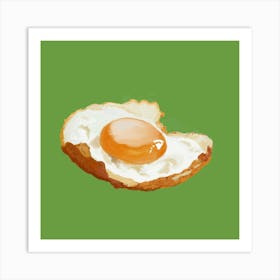 Fried Egg Art Print