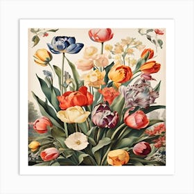 Tulips 1 Art Print