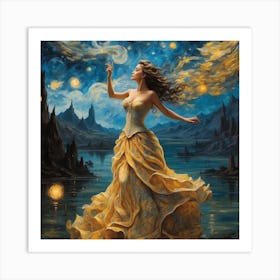 Starry Night Art Print