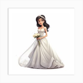 Disney Princess Wedding Art Print