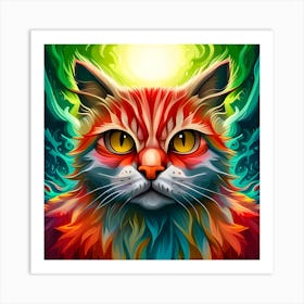 Kitty Cat 1 Art Print