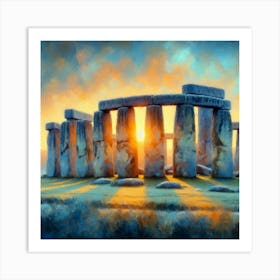 Stonehenge 2 Art Print