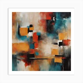 Abstract Painting 8 Art Print