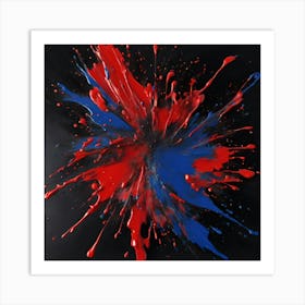 Explosion Art Print