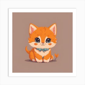 Cute Kitten 6 Art Print